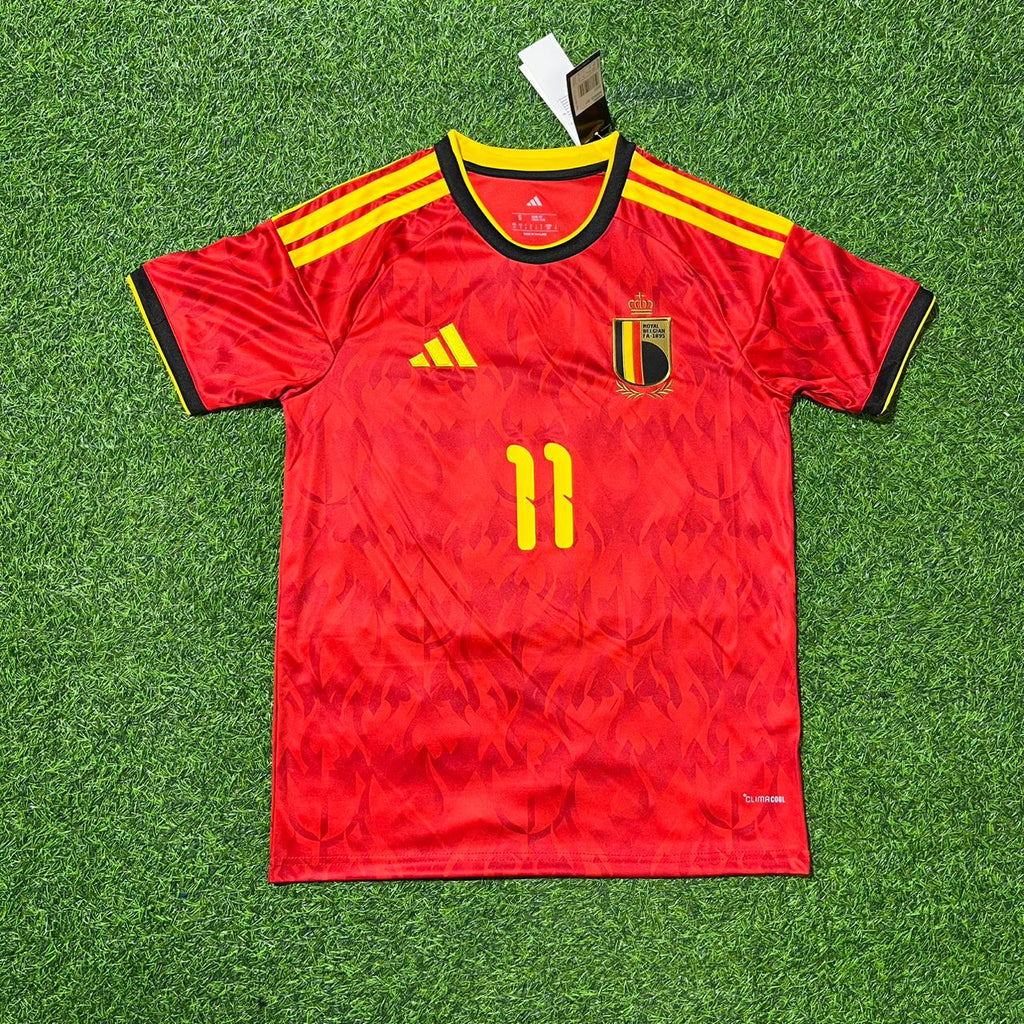Jeremy Doku Belgique Belgien Belgie 2026 World Cup Jersey – Front View