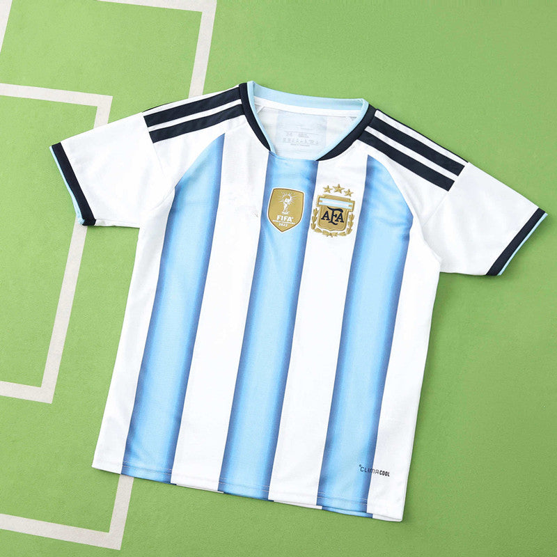 Argentina 2026 World Cup Home Kids Jersey – Detailed View