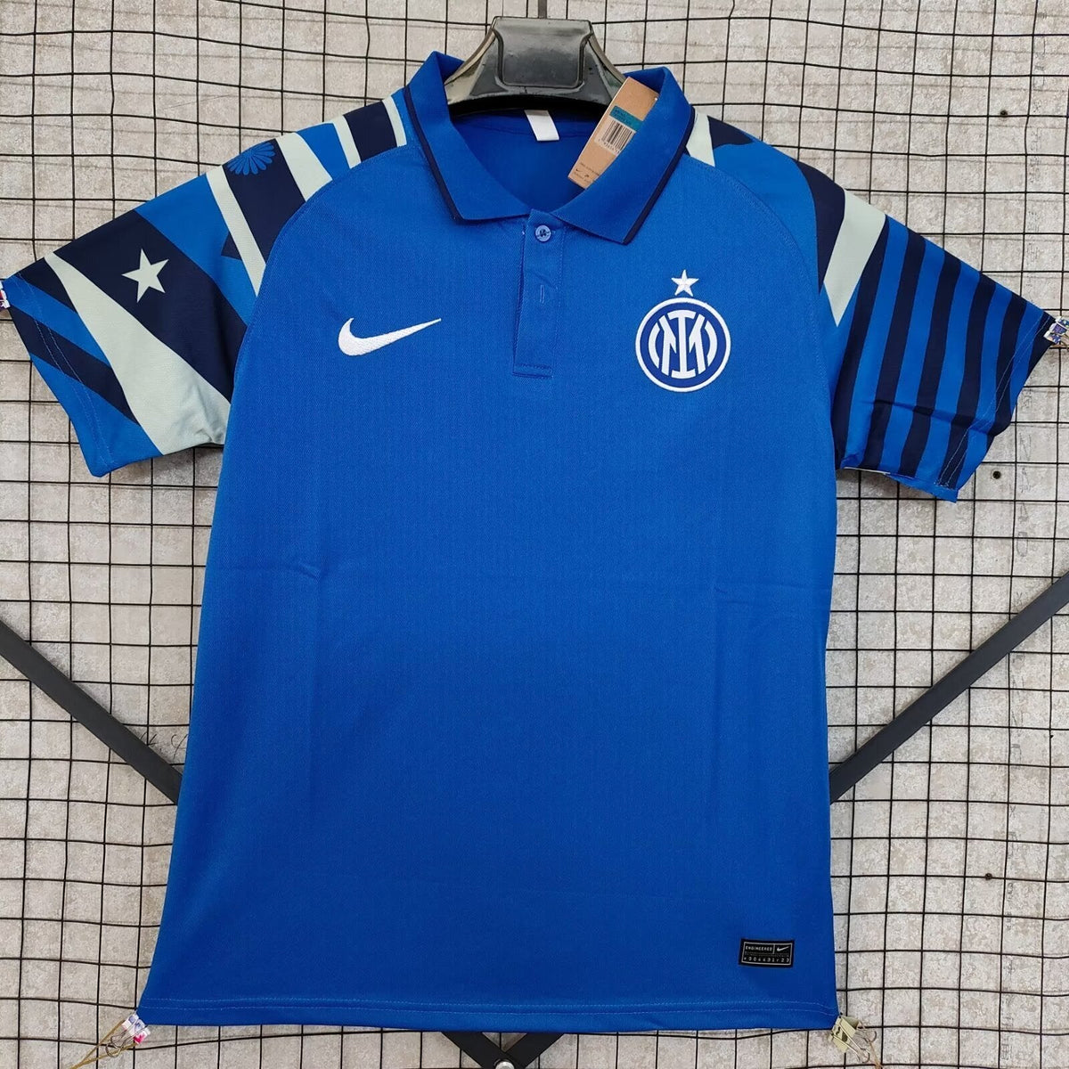 Inter New Polo Neck Polokragen Tshirt Paradise Edition – Front View