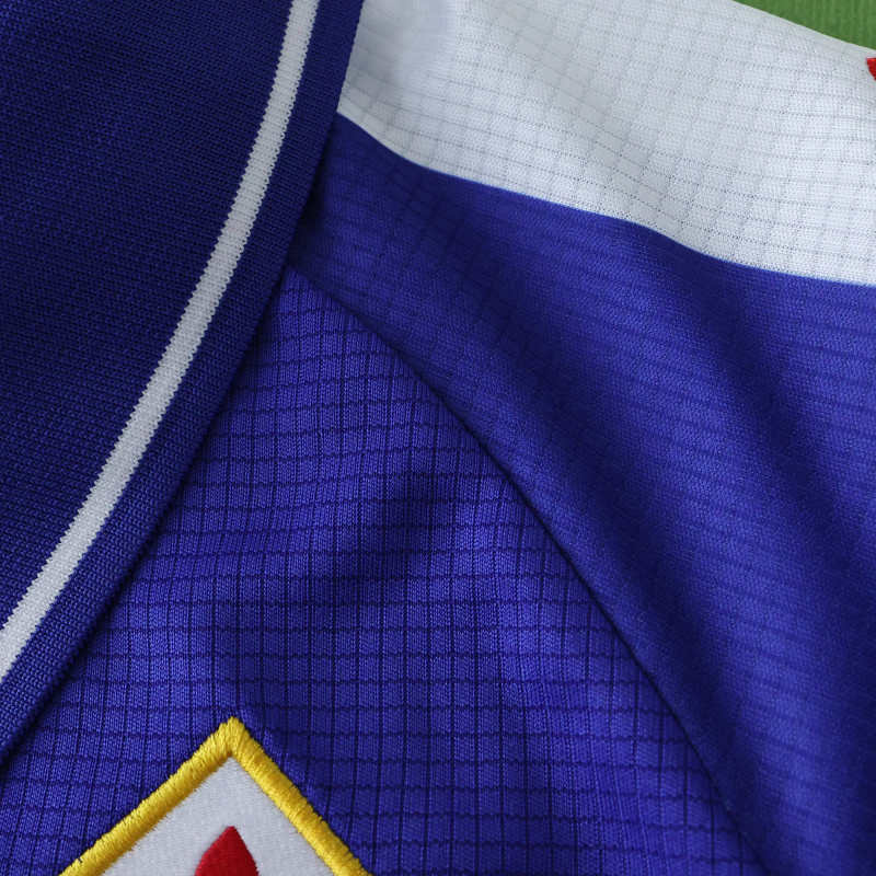 1998 Fiorentina Home Kids Retro Football Jersey – 5