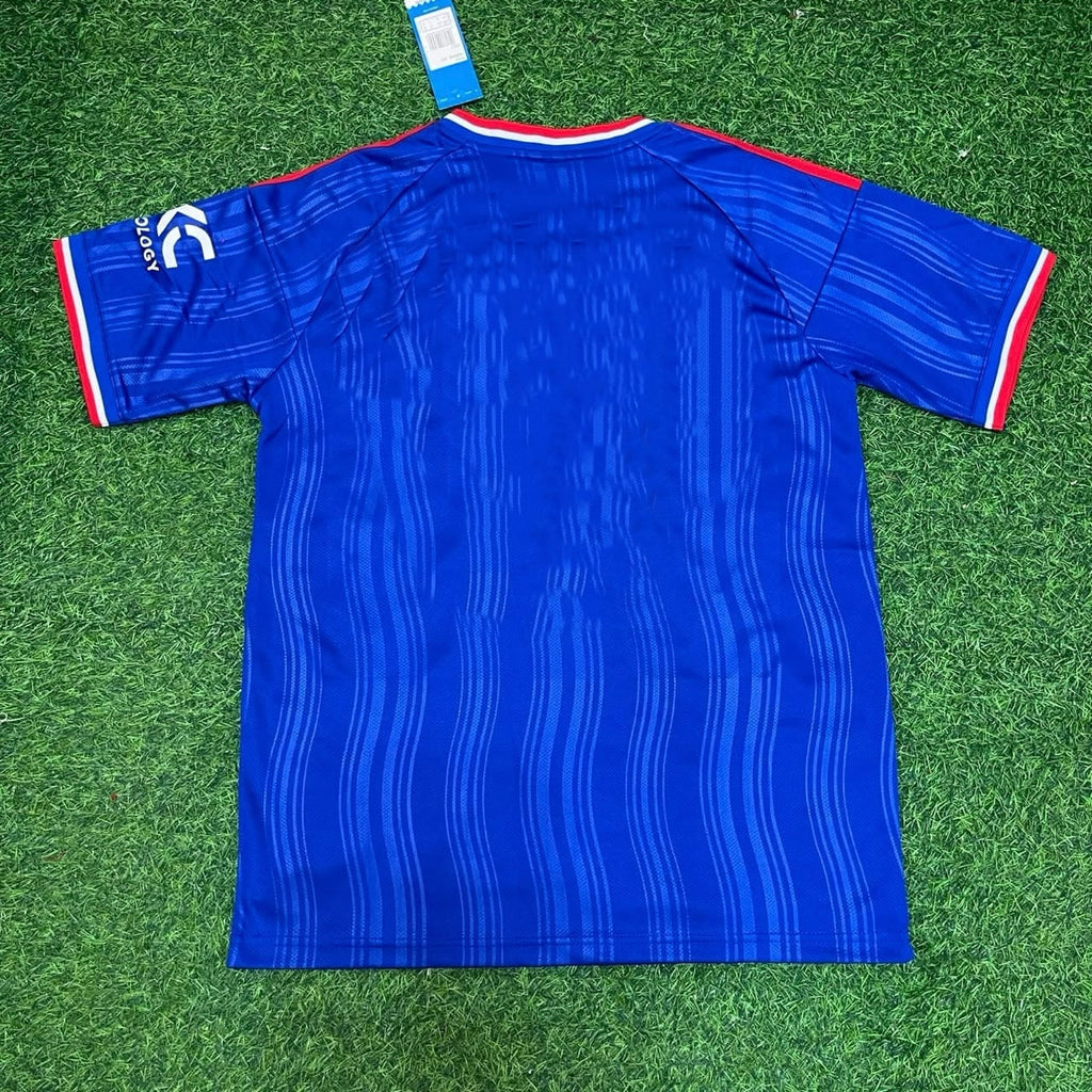 Manchester United Blue New Season 2027 Jersey – Back View