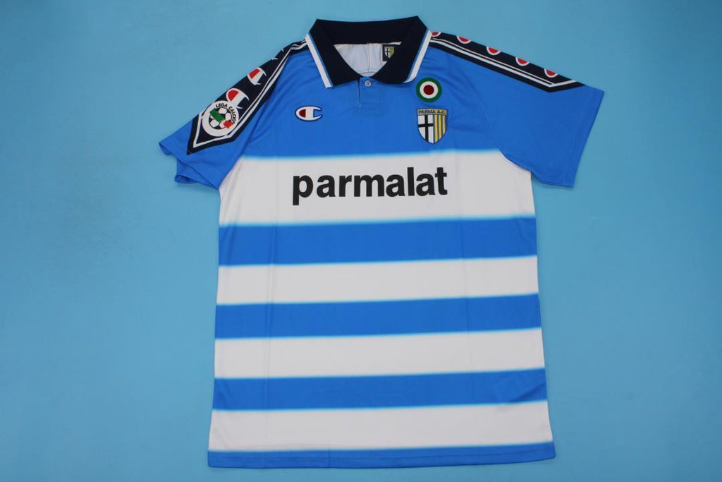 1999/00 Gianluigi Buffon Parma Blue Retro Football Jersey – 6
