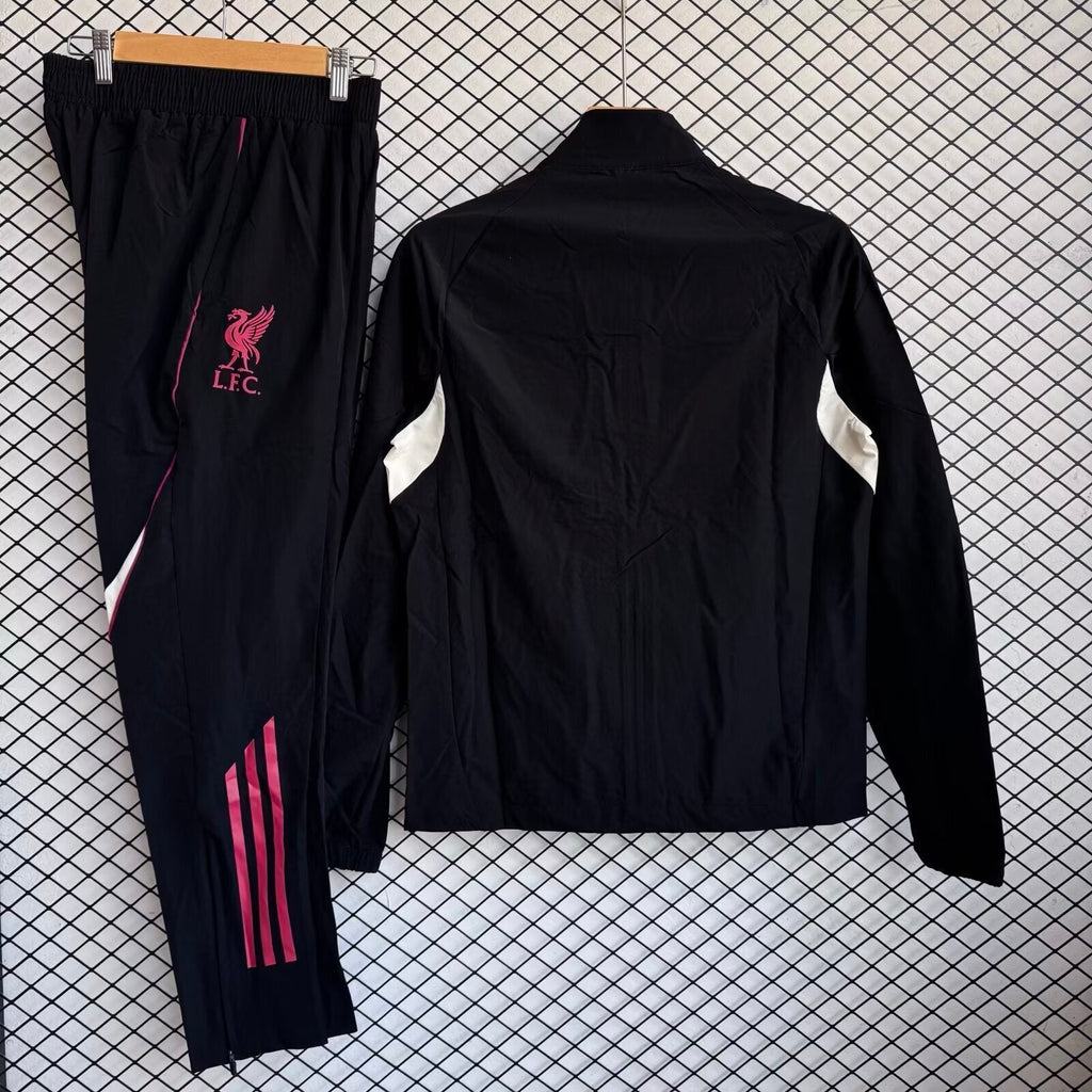 2025/26 Liverpool Tracksuit Windbreaker Jacket Pants Paradise Edition – Front View
