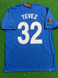 2008 Carlos Tevez Manchester United Champions League Retro Football Jersey – Back View