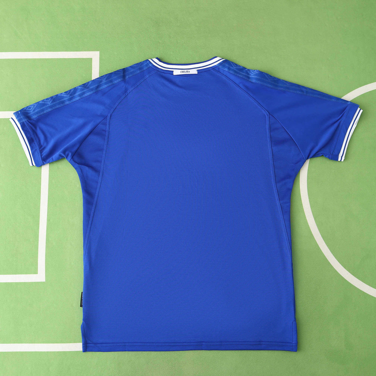 Chelsea 1999-2001 Season Home Blue Retro  Football Jersey Trikot Maillot V2