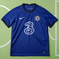 Chelsea 2020-2021 Season Home Blue Retro  Football Jersey Trikot Maillot