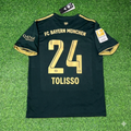 Corentin Tolisso Bayern Munich 2021-2022 Oktoberfest Green Special Edition Football Jersey – Back View