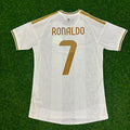 2027 Cristiano Ronaldo Al Nassr White Football Jersey – Back View
