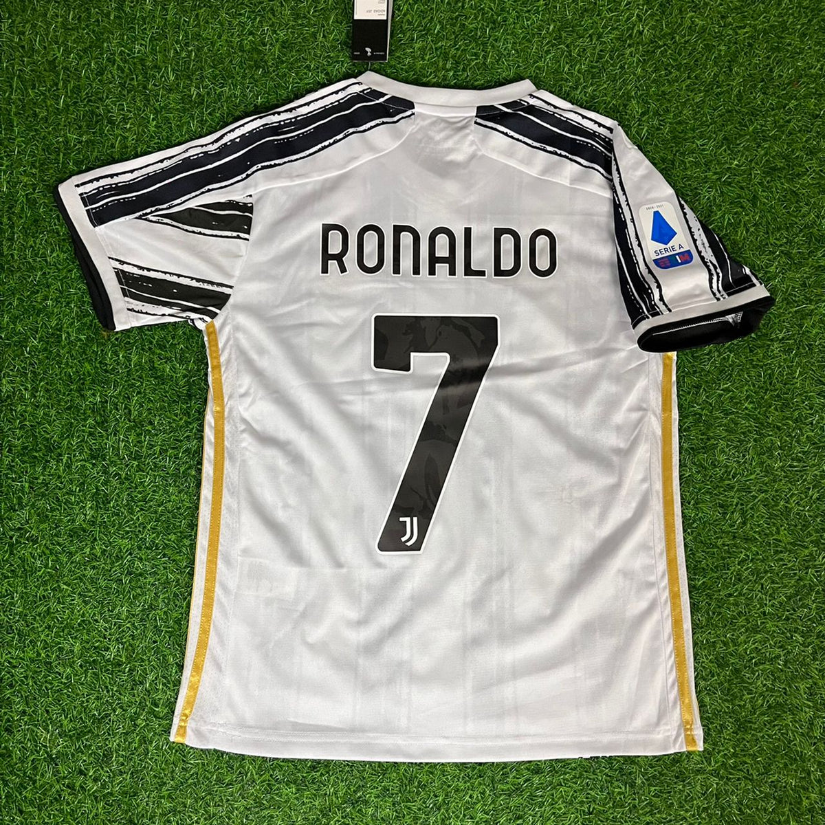 Cristiano Ronaldo Juventus 2020 2021 Retro Jersey – Back View