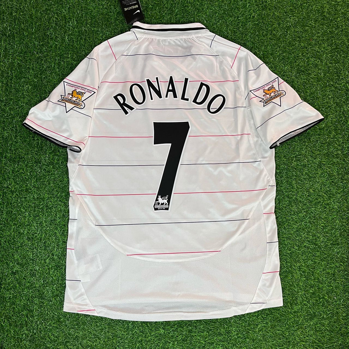 Cristiano Ronaldo Manchester United 2003 2005 Retro Jersey – Back View