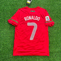 Cristiano Ronaldo Portugal 2010 World Cup Retro Jersey – Back View