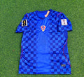 Croatia 2026 World Cup Away Blue Football Jersey – Back View