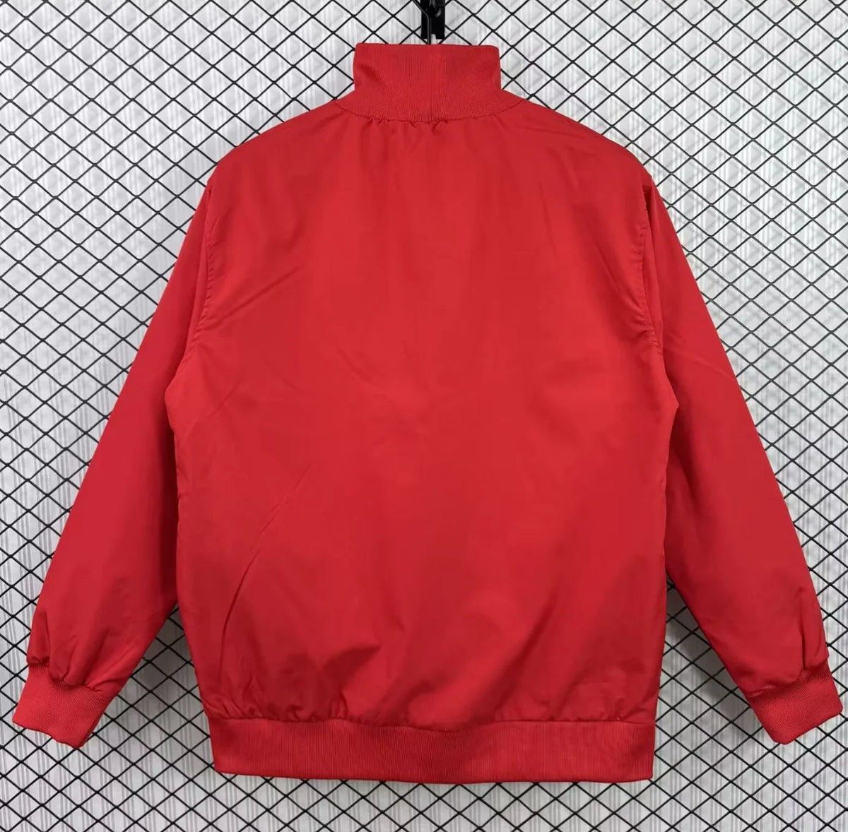 2004/05 Liverpool Final Retro Red Windbreaker Jersey – Front View