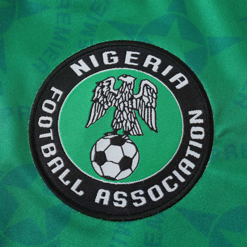 Nigeria 95/96 Season Home Retro Green Football Jersey – 7