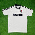 1996/97 Besiktas White Away Retro Football Football Jersey – Back View