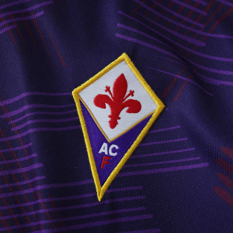 1992/93 Fiorentina Home Kids Retro Football Jersey – 4