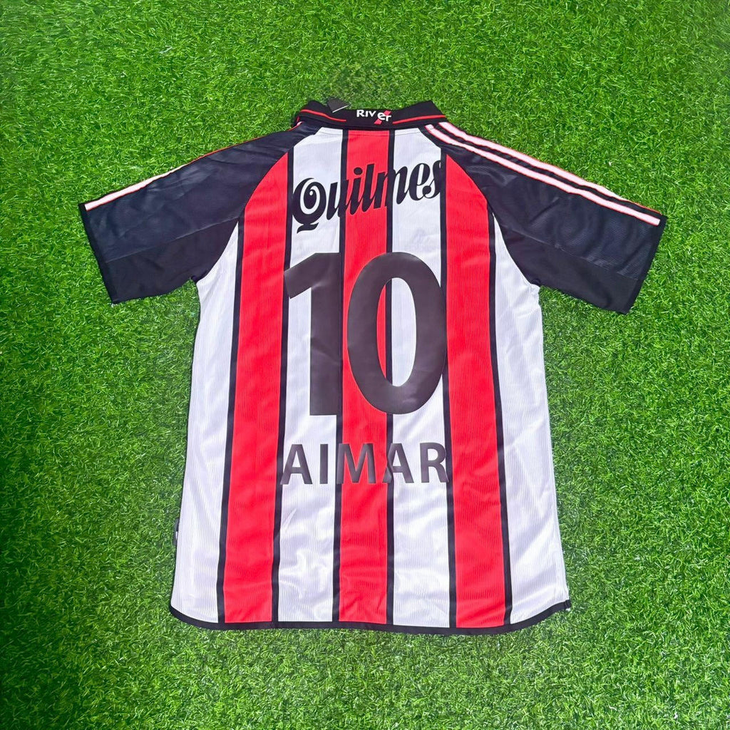 2000/01 Pablo Aimar River Plate Retro Football Jersey – Back View
