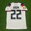 David Raum #22 Germany 2026 World Cup Home Jersey – Back View