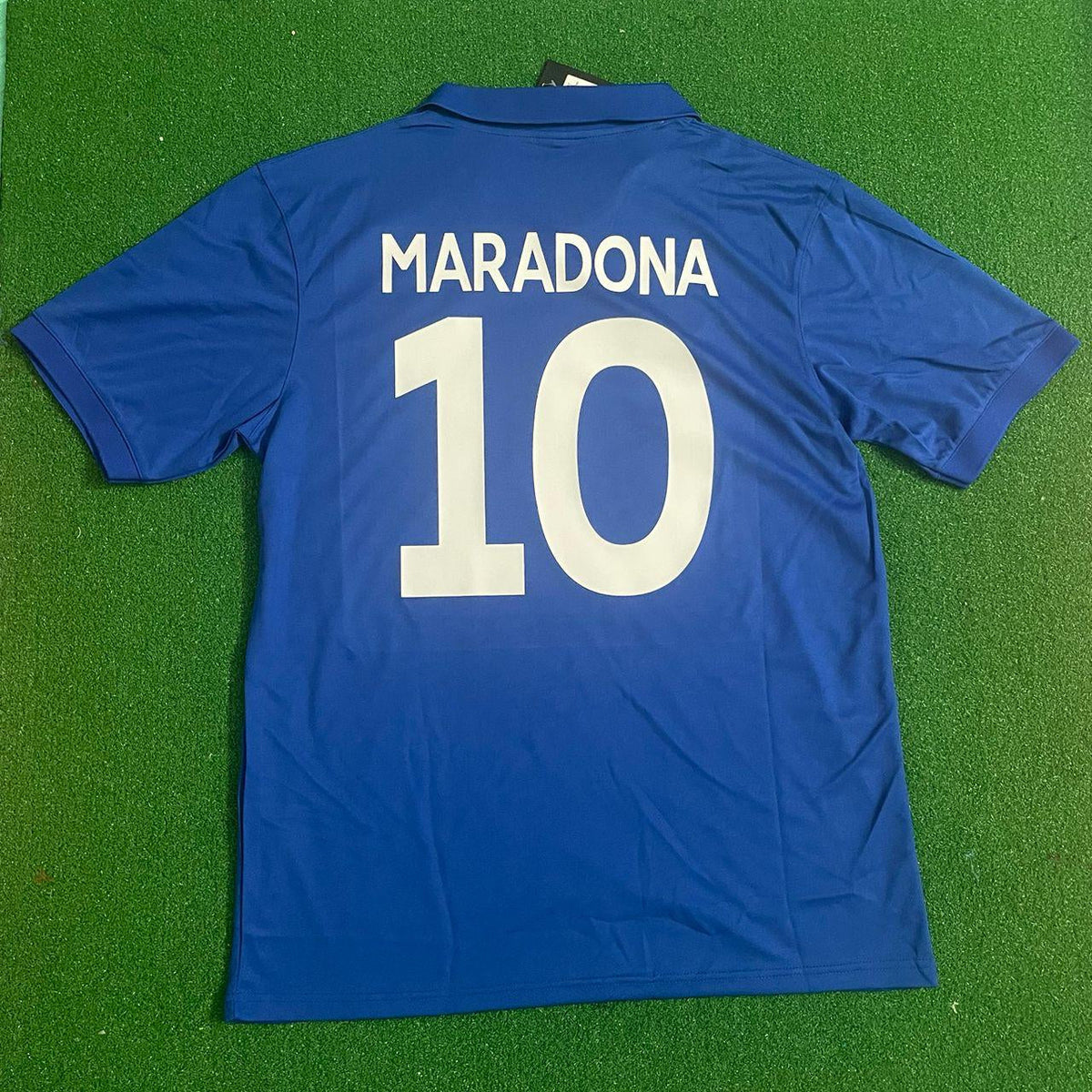 Diego Armando Maradona 10 - Napoli 1990 Retro Football Jersey – Back View