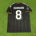2002 Germany World Cup Dietmar Hamann Black Special Retro Football Jersey – Back View