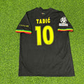 2021 Dušan Tadić Ajax 2022 Black Bob Marley Edition Retro Football Jersey – Back View