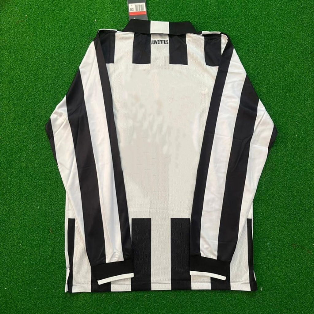 2014 Juventus 2015 Retro Long Sleeve Football Jersey – Front View