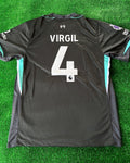 Virgil Van Dijk Liverpool 2025 Football Jersey – Back View