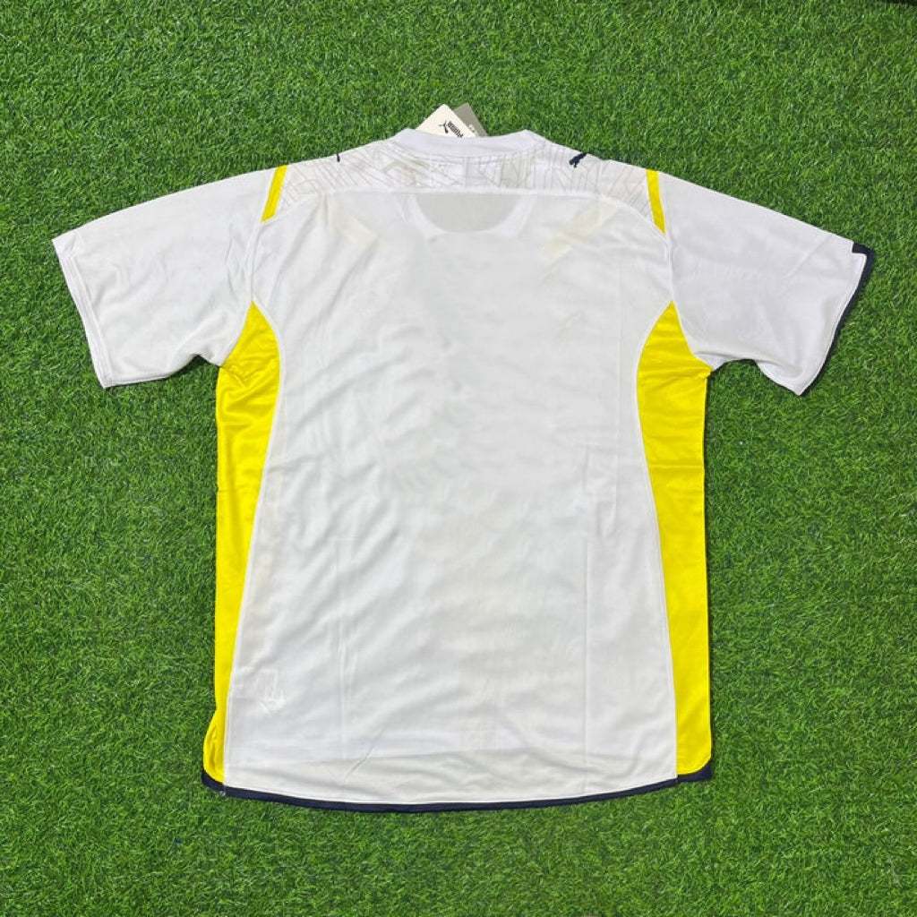 2009 Tottenham 2010 White Retro Football Jersey – Front View