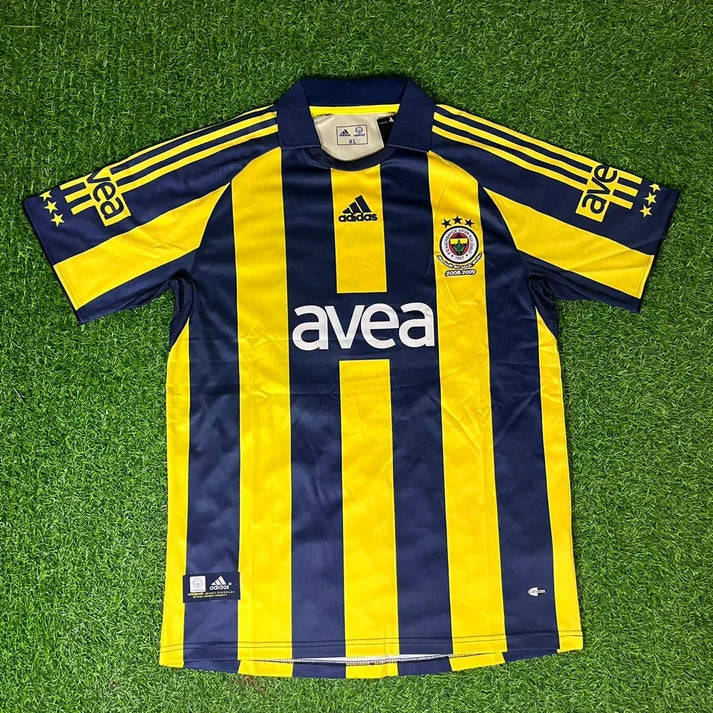 2008/09 Gökhan Gönül Fenerbahçe Retro Football Jersey – Front View