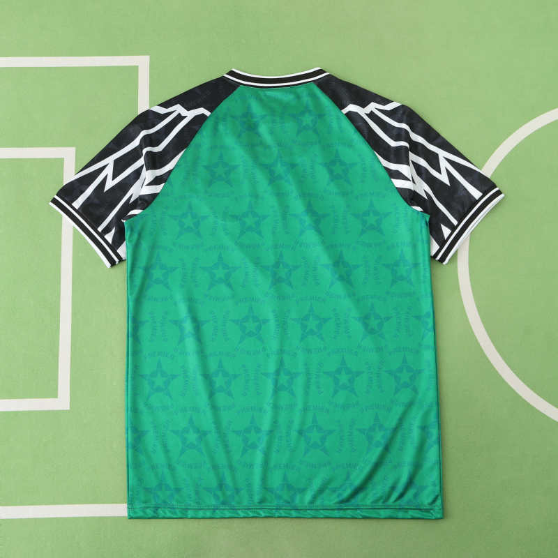 Nigeria 95/96 Season Home Retro Green Football Jersey – Front View