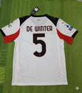 Ac Milan New Season Jersey – Koni De Winter – Back View