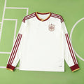 2026 Spain World Cup Away Long Sleeve Football Jersey – Back View