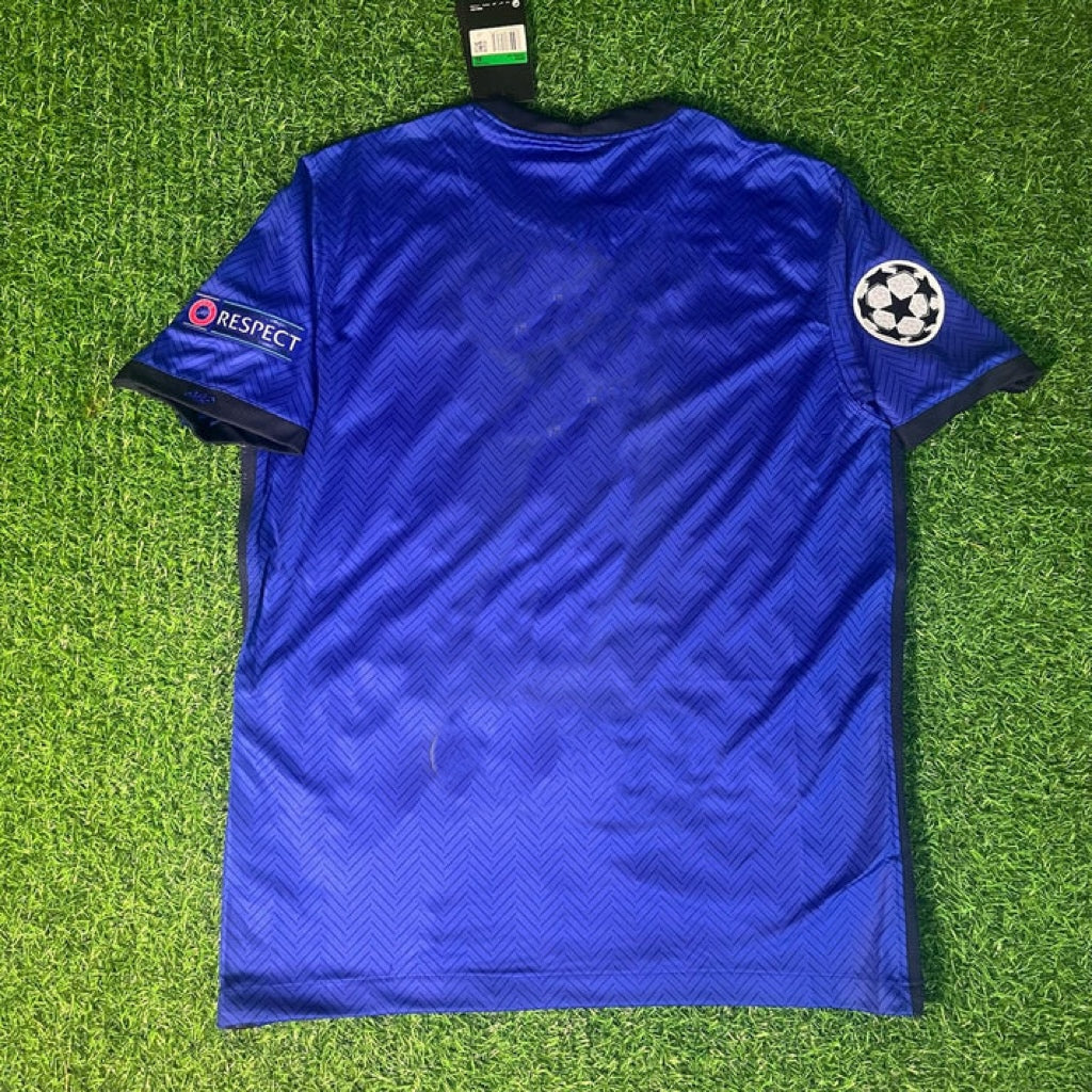 Chelsea 2021 Champions League Final Porto Blue Retro Kit Jersey – Front View