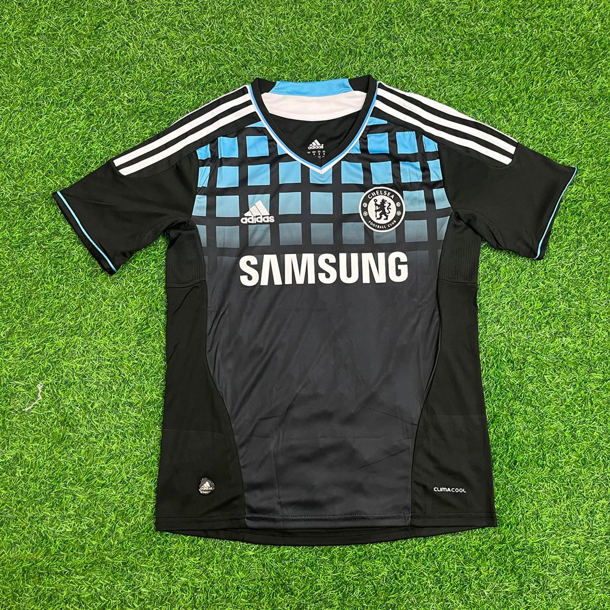 Fernando Torres Chelsea 2012 Blue Debut Season Retro Kit Jersey Camisate – Front View