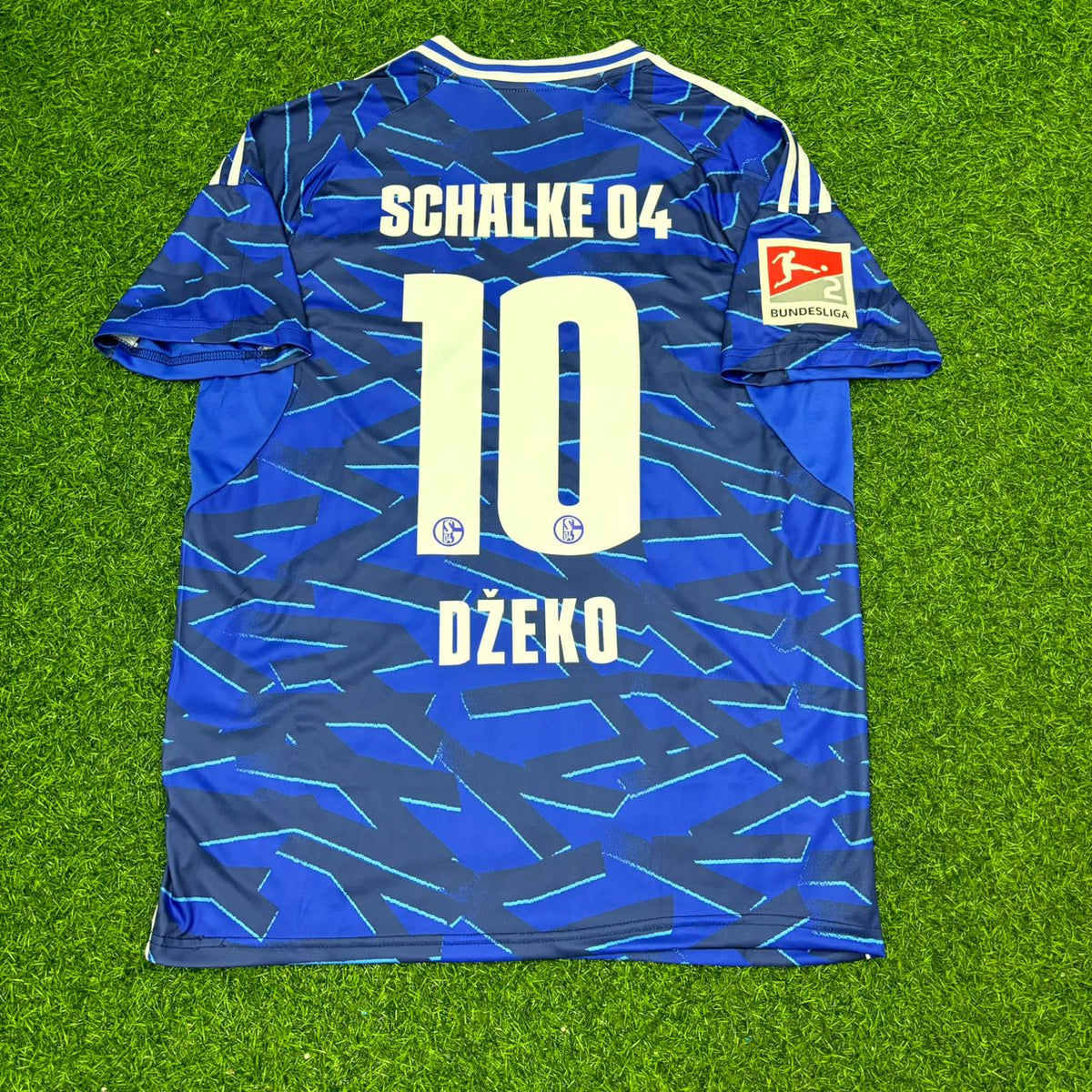 Schalke 04 Kids 2026 New Season Football Jersey – Edin Dzeko 10 – 5