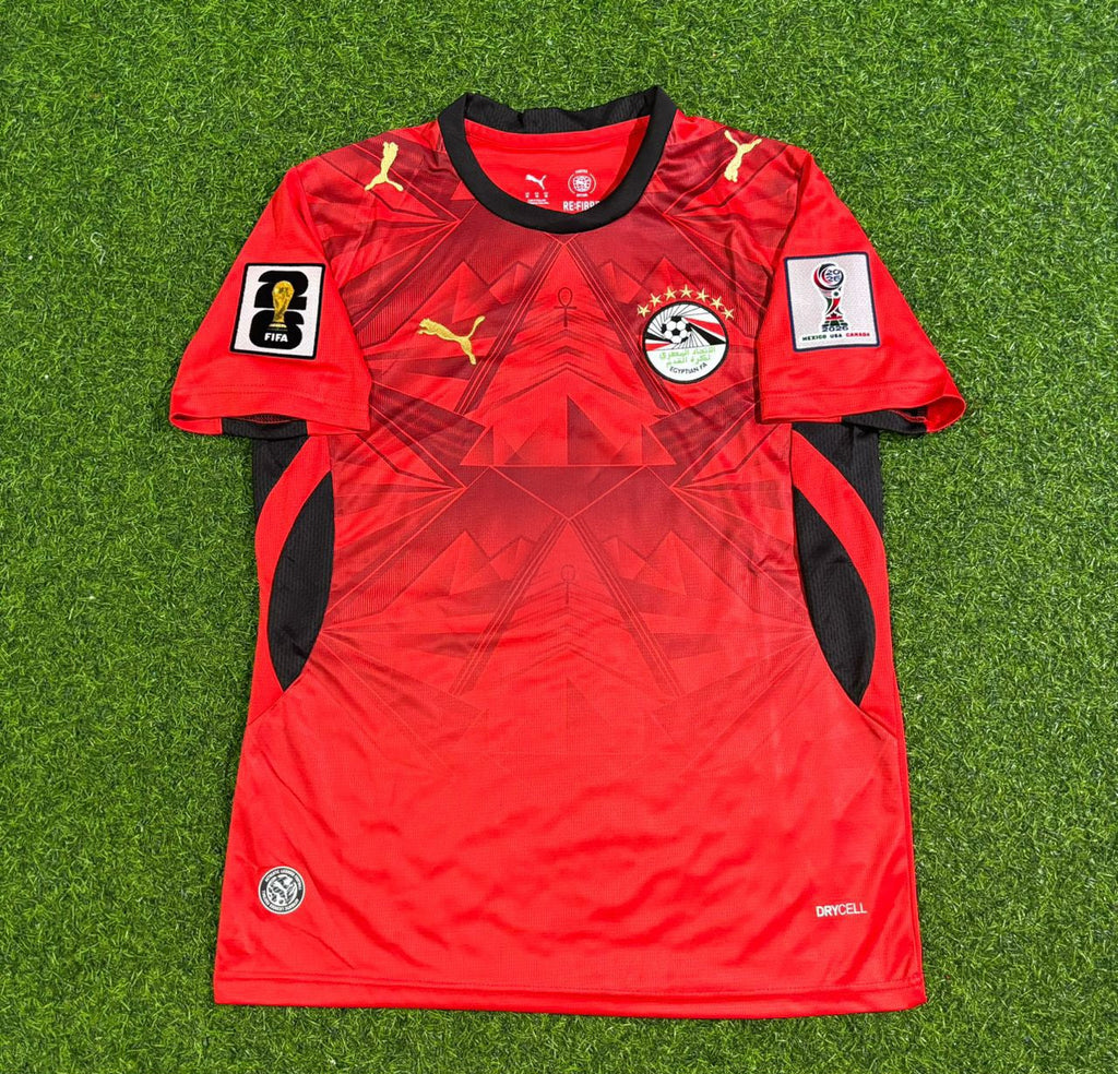 Omar Marmoush Egypt 2026 World Cup Home Football Jersey – Front View
