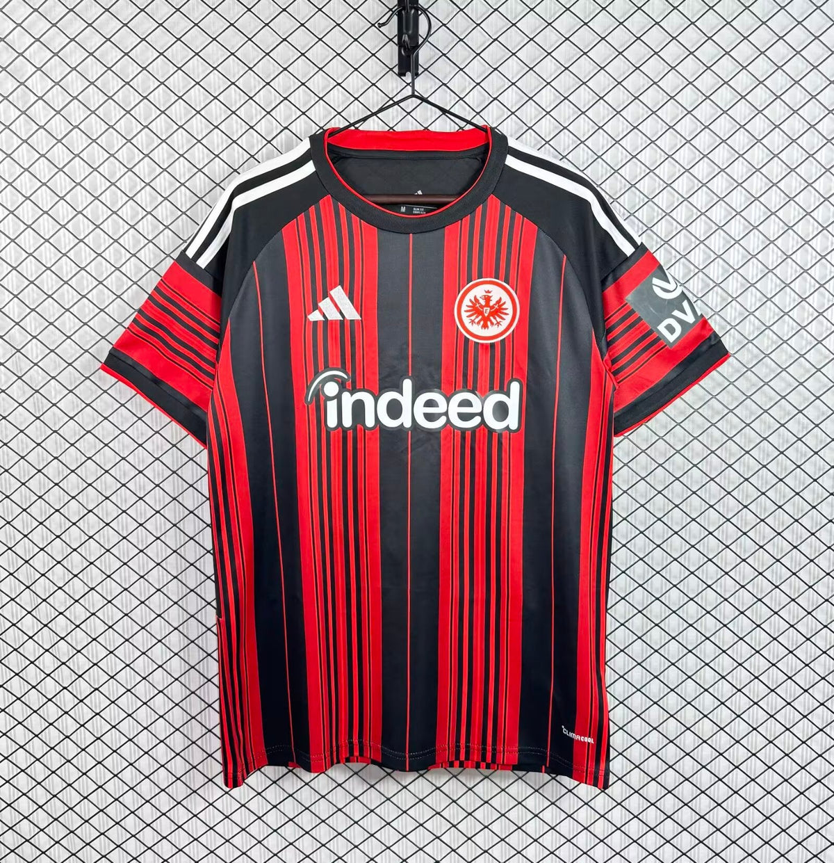 2027 Eintracht Frankfurt Home Red Football Jersey – Front View