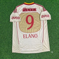 Elano Galatasaray 2010-2011 Retro Football Jersey – Back View