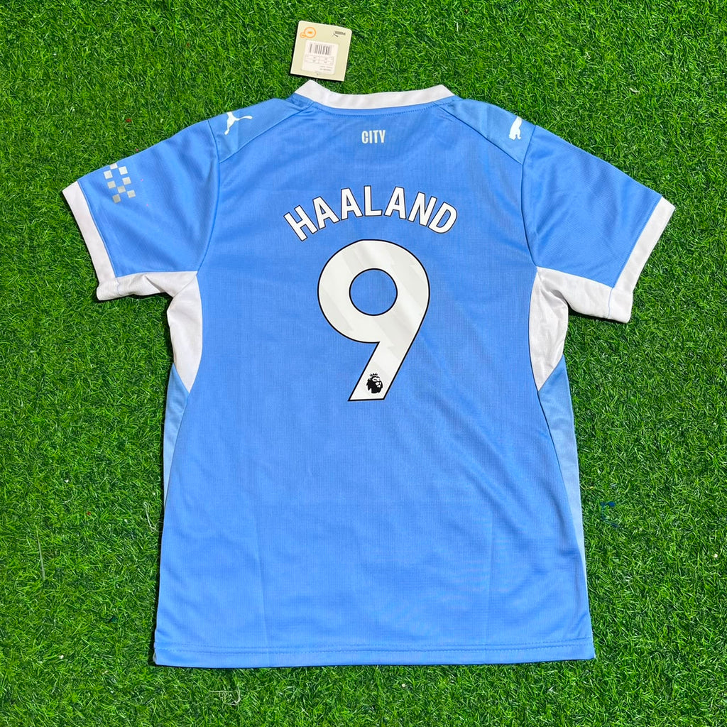 2026/27 Erling Haaland Manchester City Home Football Jersey – Back View