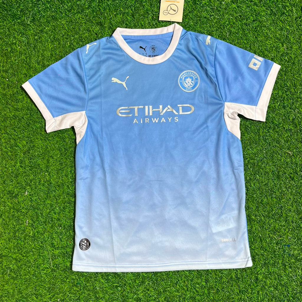 2026/27 Erling Haaland Manchester City Home Football Jersey – Front View