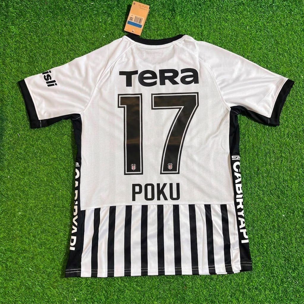 Ernest Poku Besiktas 2027 New Season Football Jersey – Back View