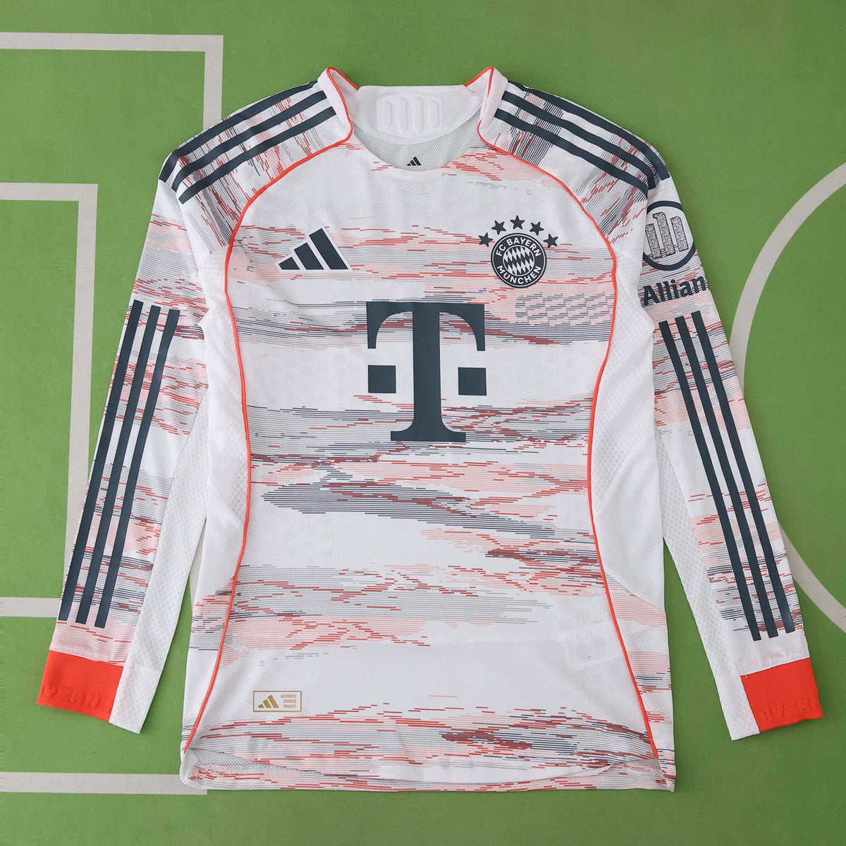 F.C Bayern München 2025-2026 Season Away Long Sleeve Football Jersey Trikot Maillot
