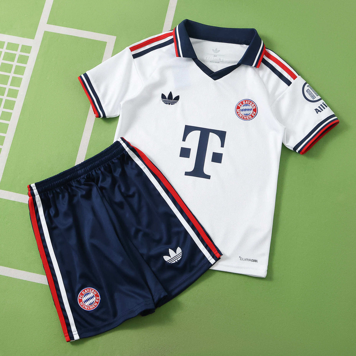 F.C Bayern München 2026-2027 Season Away Kids Retro Football Jersey Trikot Maillot