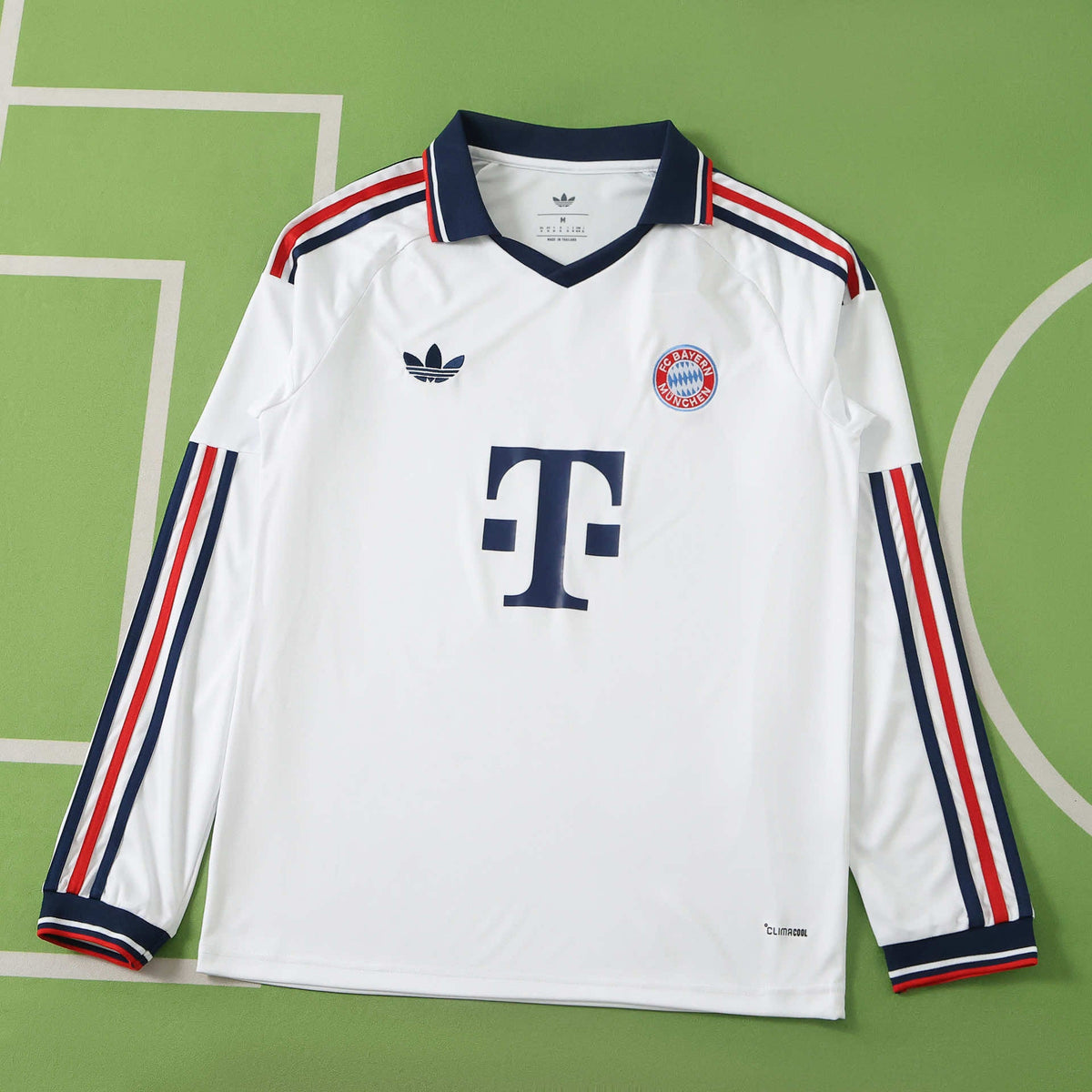 F.C Bayern München 2026-2027 Season Away Long Sleeve Retro Football Jersey Trikot Maillot