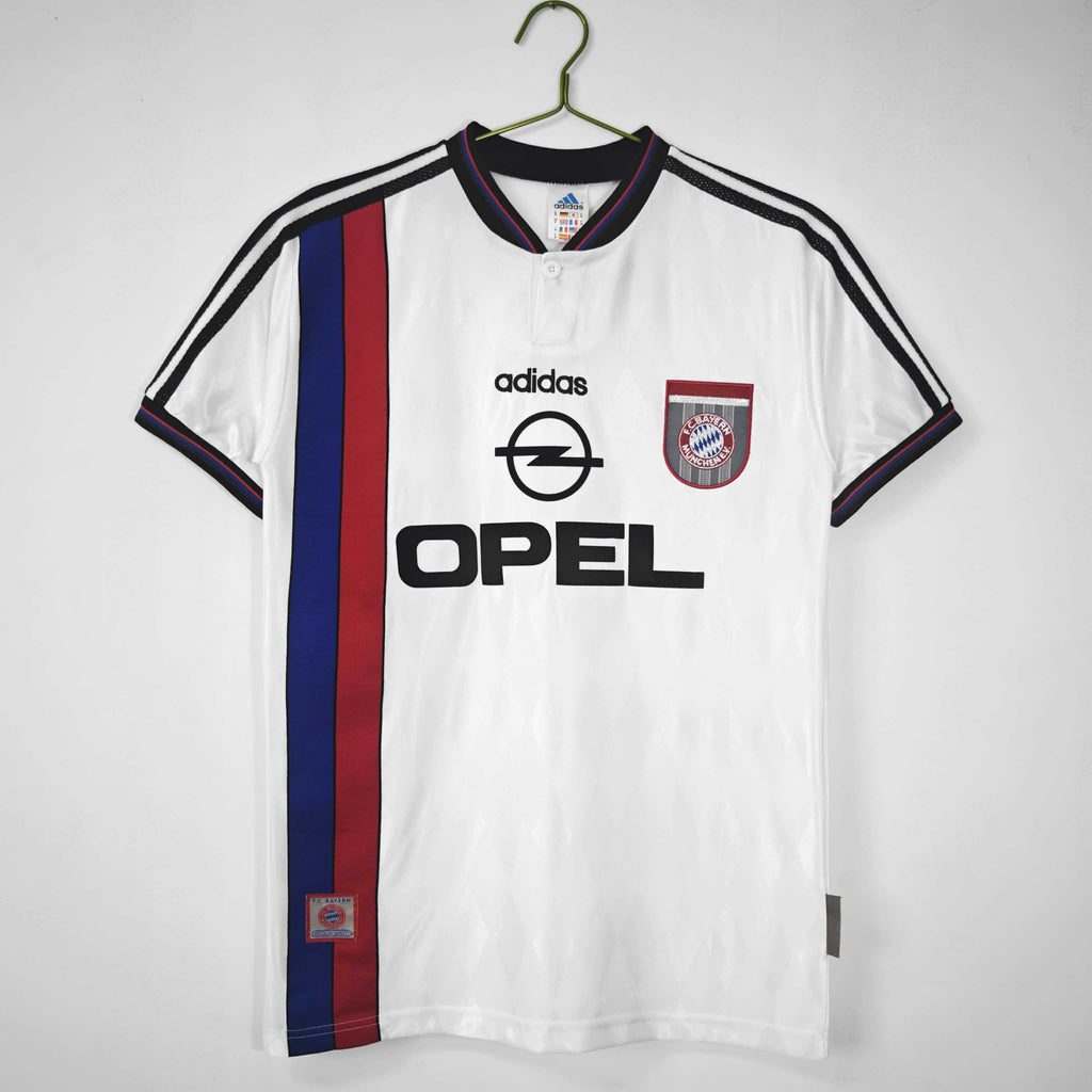 F.C Bayern München 1996-1998 Season Away Retro Football Jersey Trikot Maillot