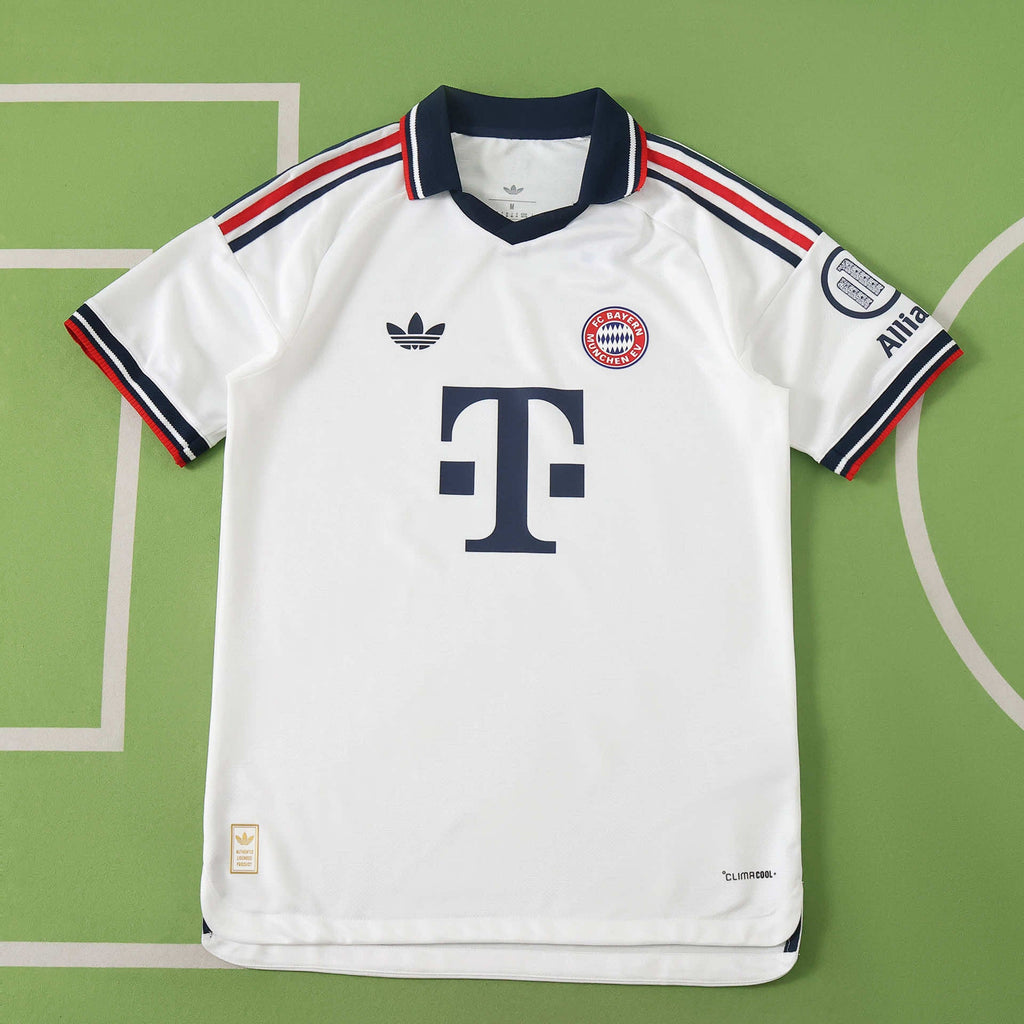 F.C Bayern Munih 2026-2027 Season Away Retro Football Jersey Trikot Maillot