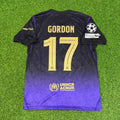 Anthony Gordon #17 Barcelona 2027 Champions League Patch New Season Away Jersey – Back View