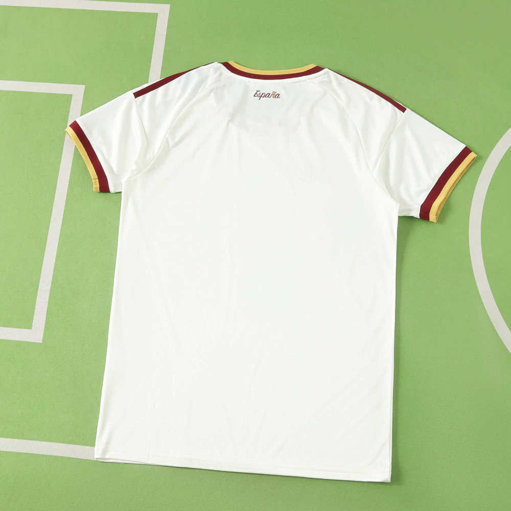 2026 Spain World Cup Away Football Jersey – Front View