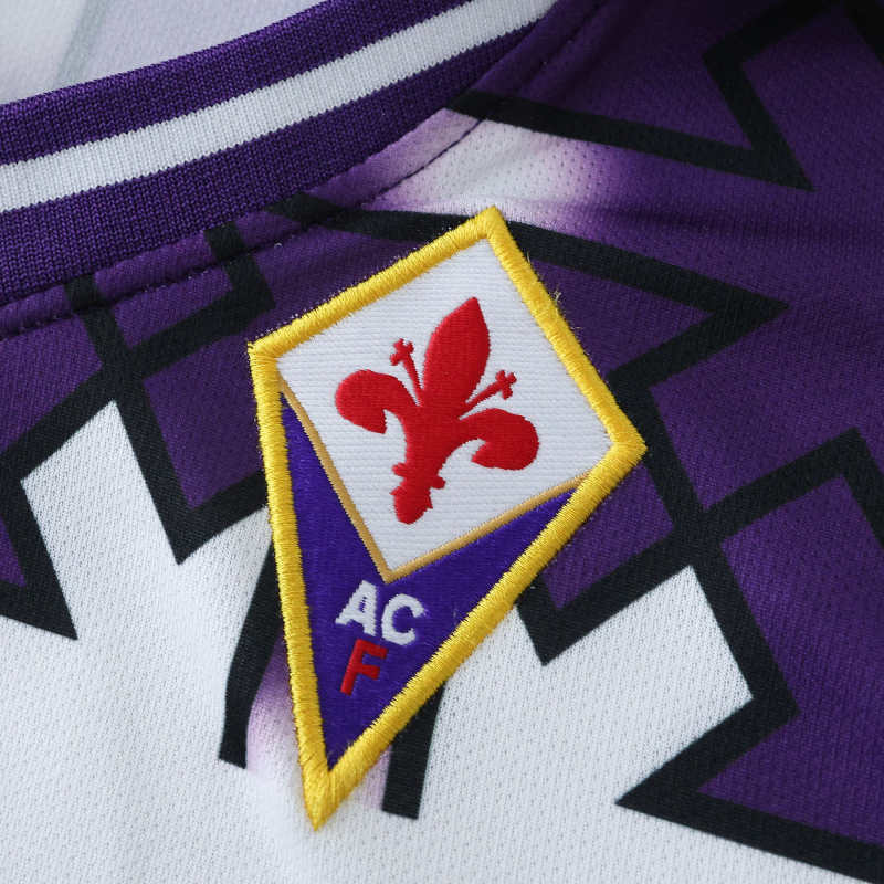 1992/93 Fiorentina Away Kids Retro Football Jersey – 4