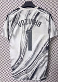 Vozinha #1 Goalkeeper CSD Colo-Colo White Football Jersey – Back View